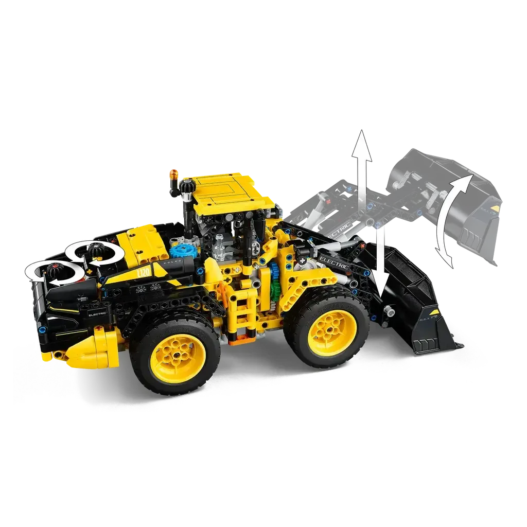 Volvo L120 Electric Wheel Loader-LEGO-The Red Balloon Toy Store
