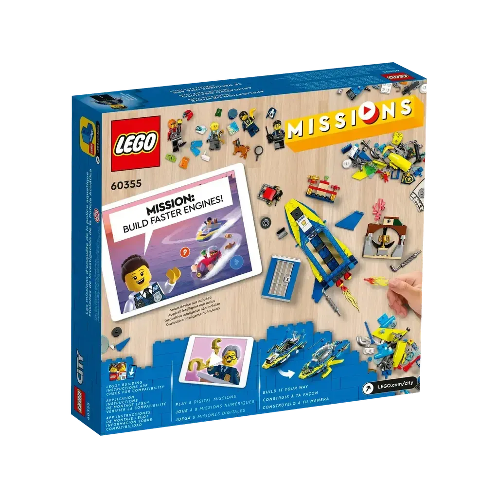 Water Police Detective Missions-LEGO-The Red Balloon Toy Store