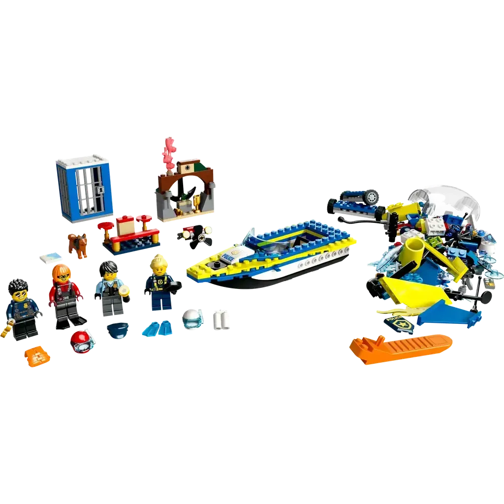 Water Police Detective Missions-LEGO-The Red Balloon Toy Store