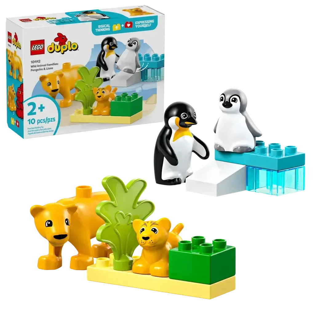 Wild Animal Families: Penguins & Lions-LEGO-The Red Balloon Toy Store
