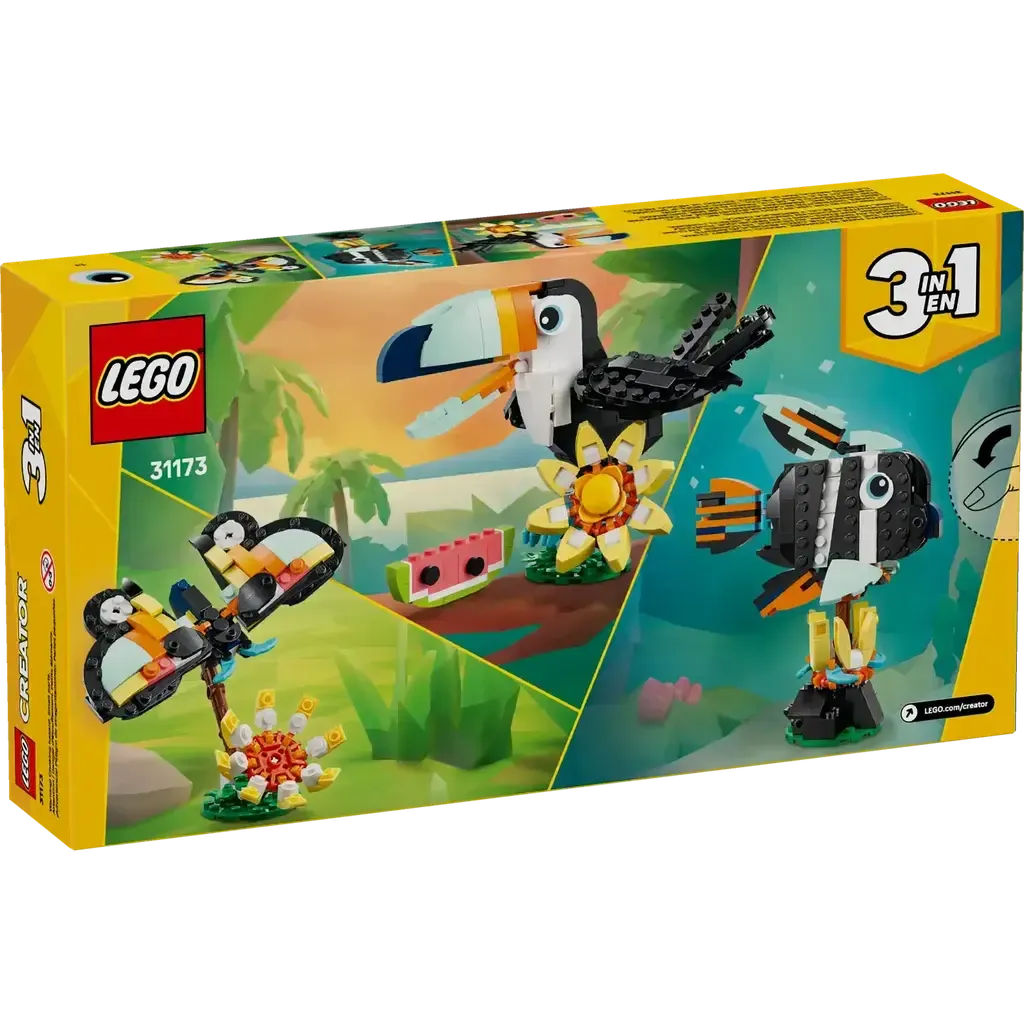 Wild Animals: Tropical Toucan-LEGO-The Red Balloon Toy Store