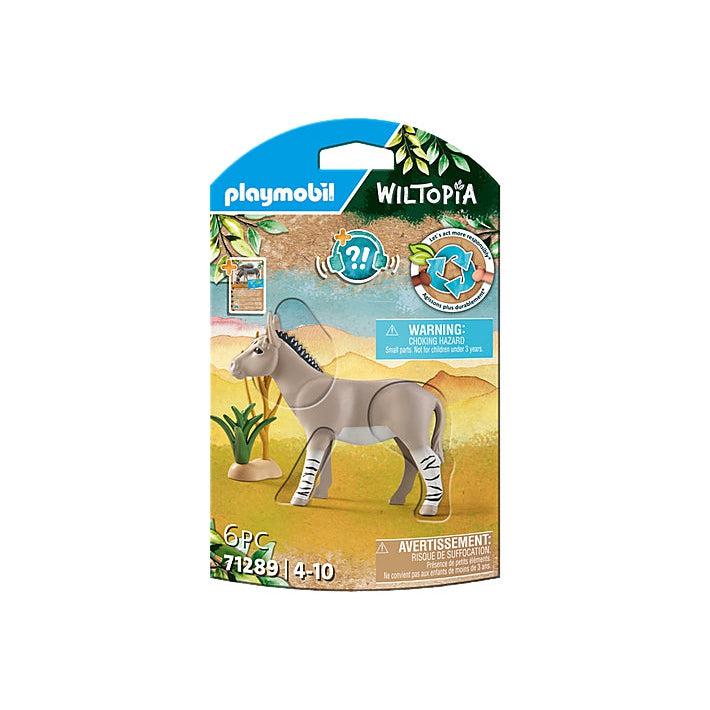Wiltopia African DOnkey comes with 6 pieces to put together for loads of fun