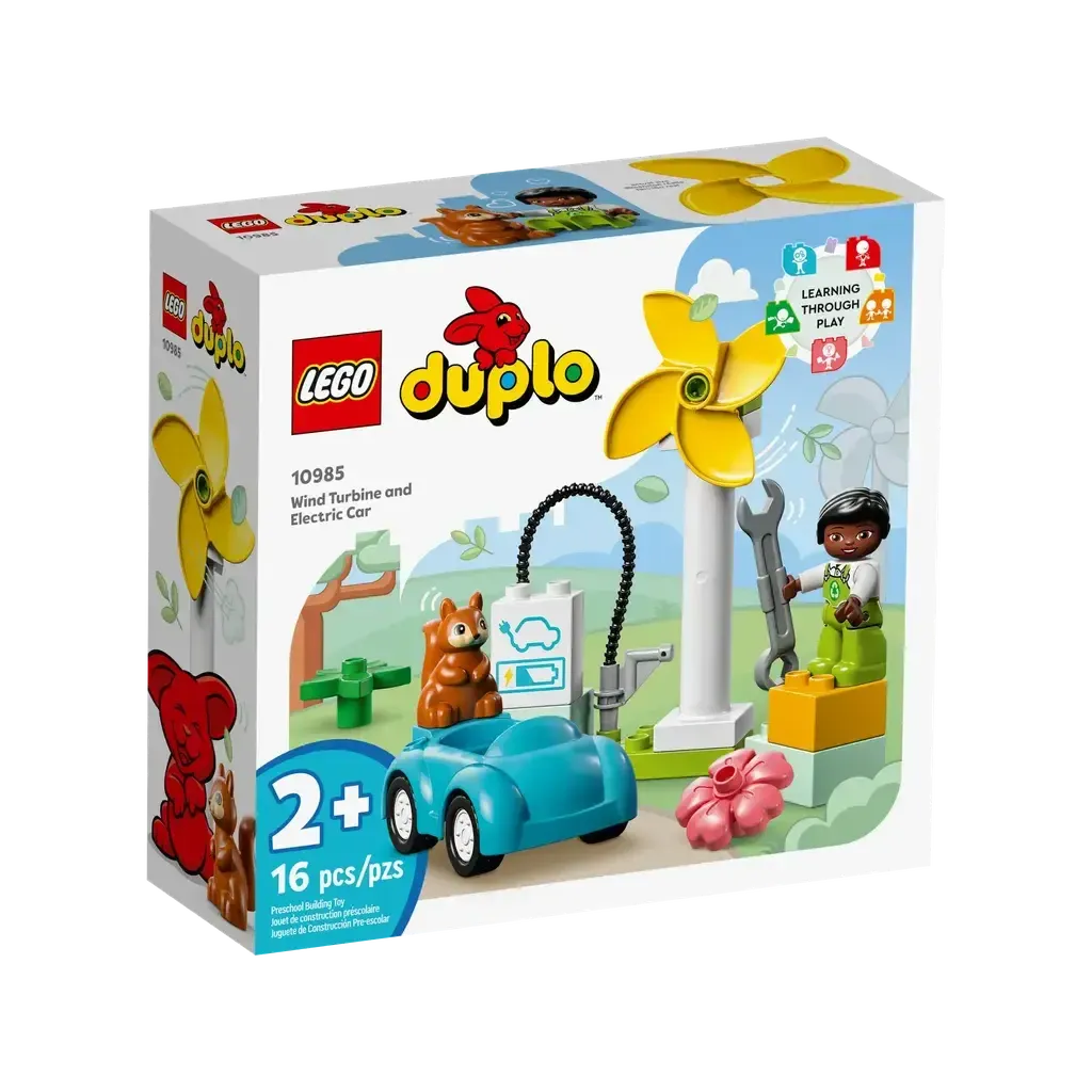 Wind Turbine and Electric Car-LEGO-The Red Balloon Toy Store