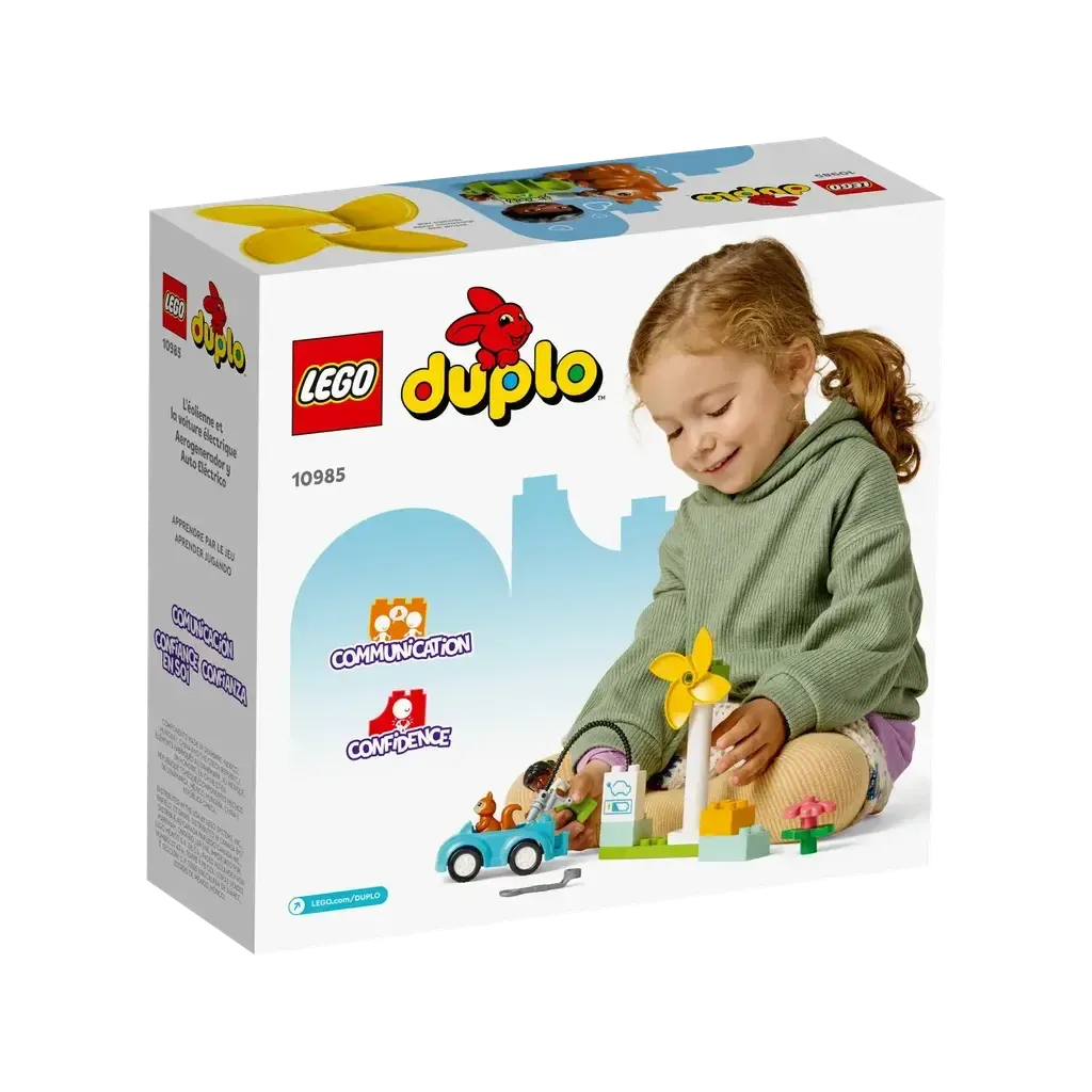 Wind Turbine and Electric Car-LEGO-The Red Balloon Toy Store