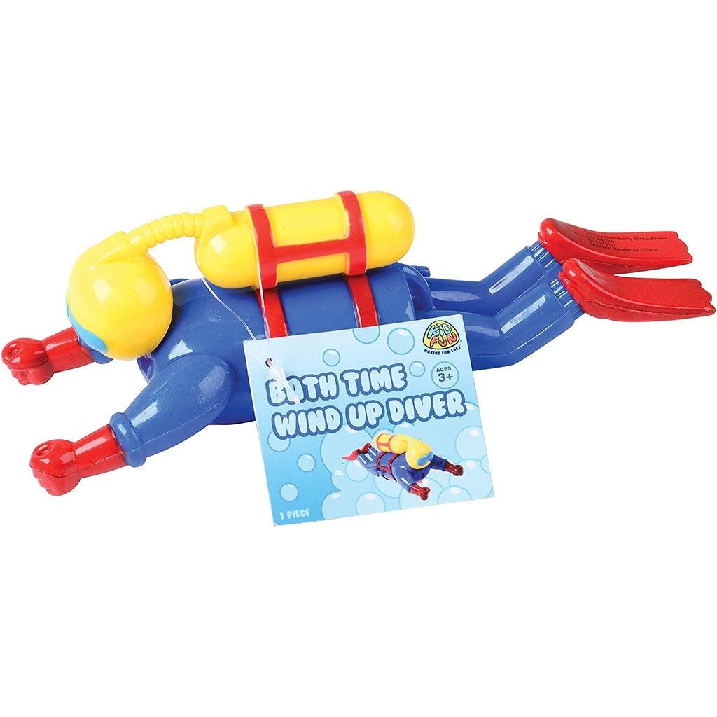 Wind Up Diver-Castle Toys Inc.-The Red Balloon Toy Store