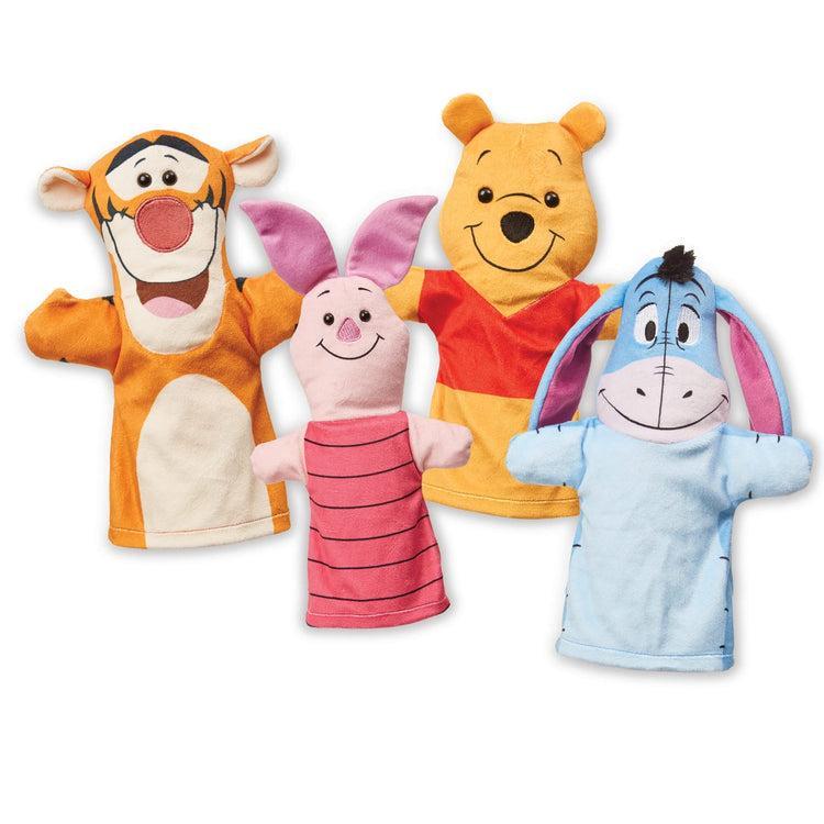 Winnie the Pooh Soft & Cuddly Hand Puppets-Melissa & Doug-The Red Balloon Toy Store