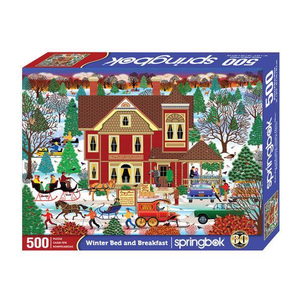 Winter Bed and Breakfast-Springbok puzzles-The Red Balloon Toy Store
