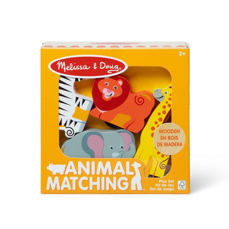 Wooden Animal Matching Safari-Melissa & Doug-The Red Balloon Toy Store