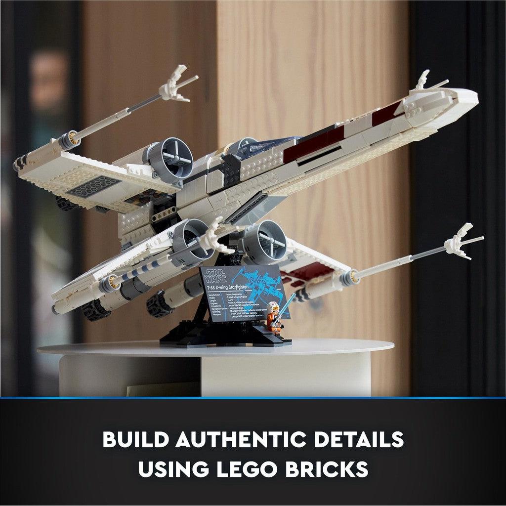 build authentic details using LEGO bricks.