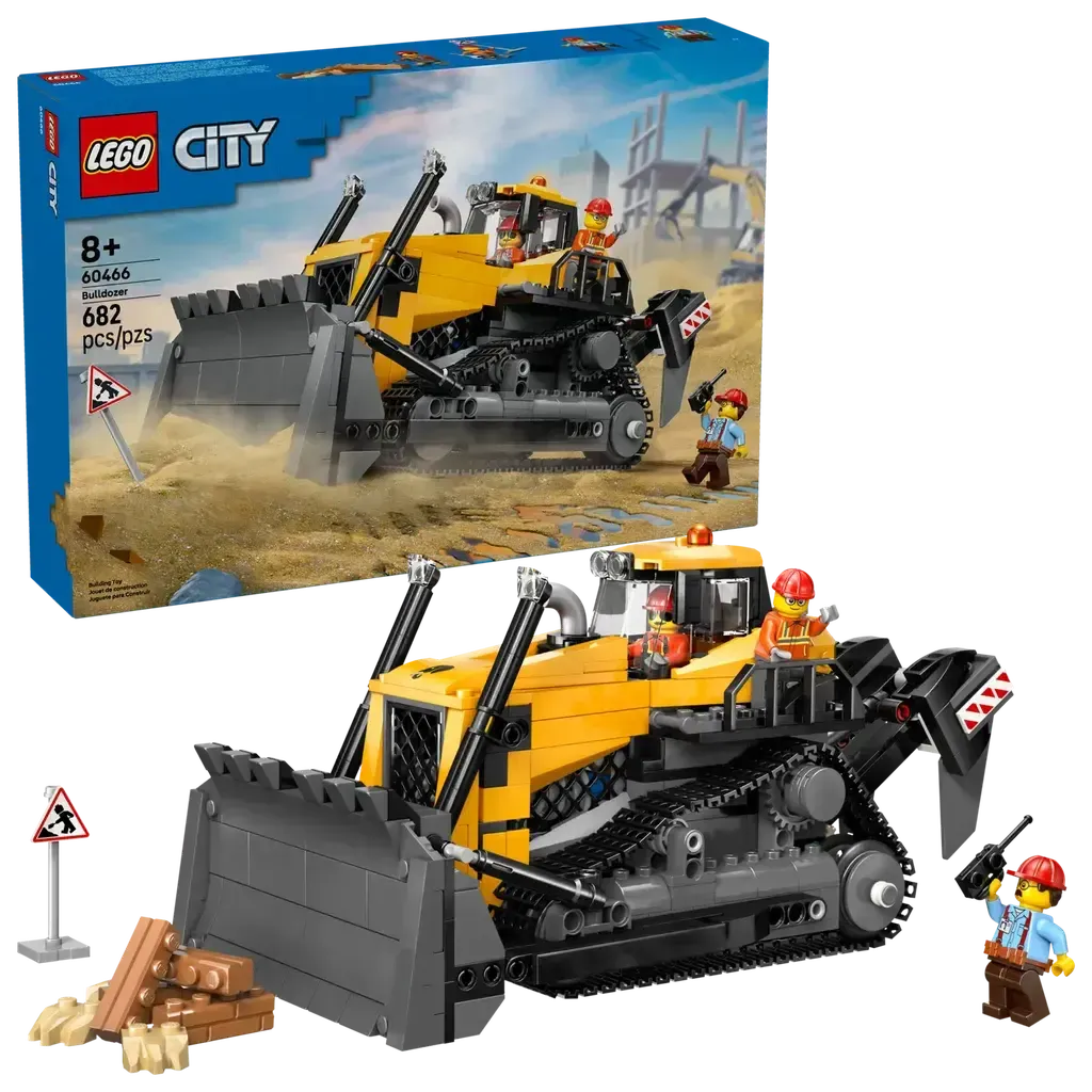 Yellow Bulldozer-LEGO-The Red Balloon Toy Store