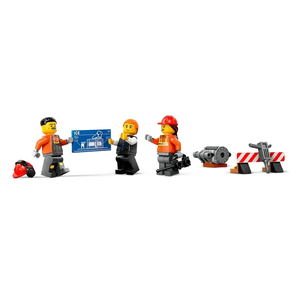 Yellow Construction Excavator-LEGO-The Red Balloon Toy Store