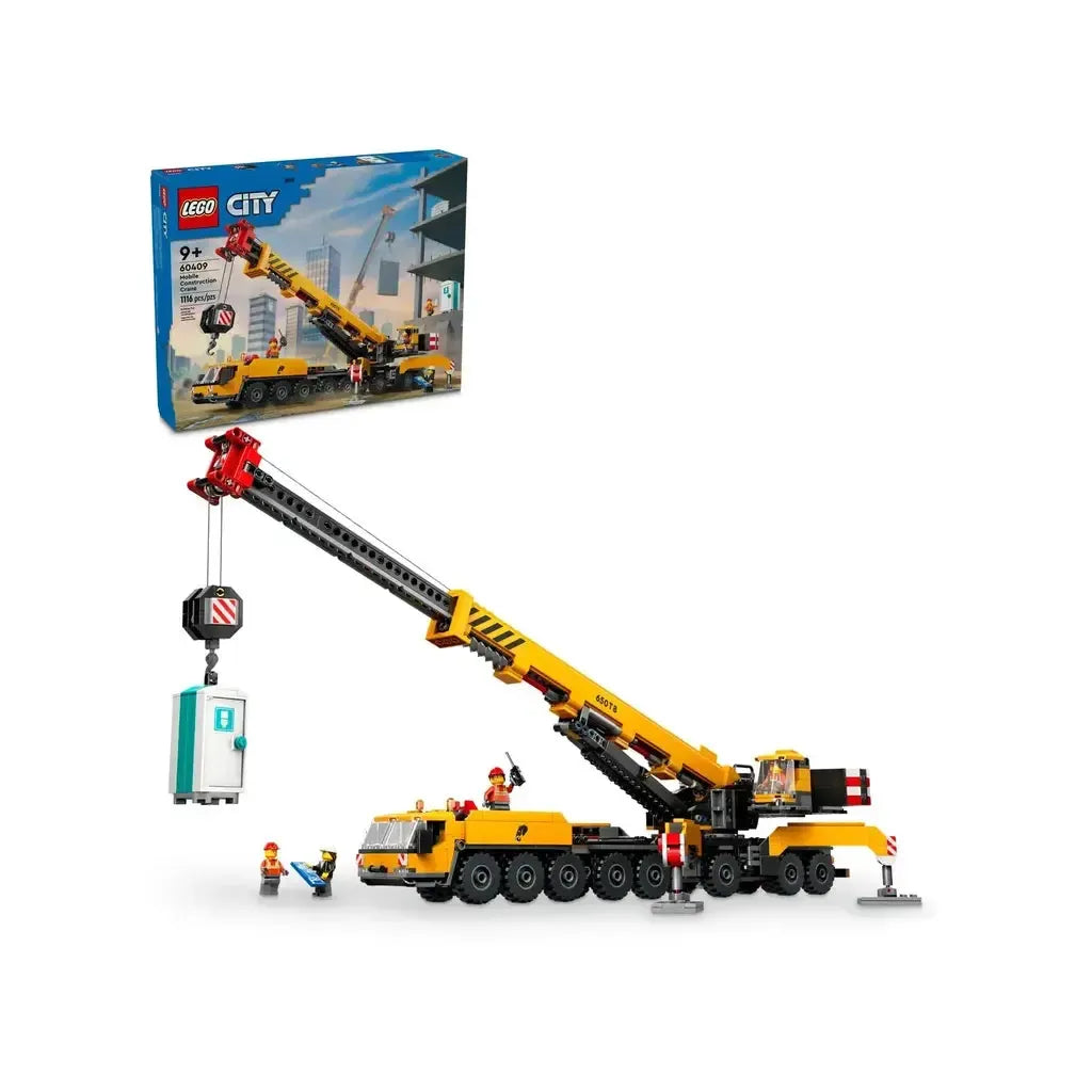 Yellow Mobile Construction Crane-LEGO-The Red Balloon Toy Store