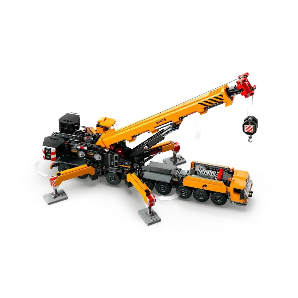 Yellow Mobile Construction Crane-LEGO-The Red Balloon Toy Store