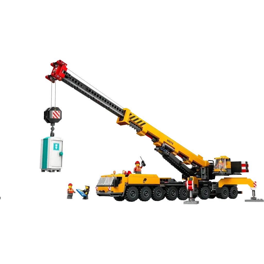 Yellow Mobile Construction Crane-LEGO-The Red Balloon Toy Store