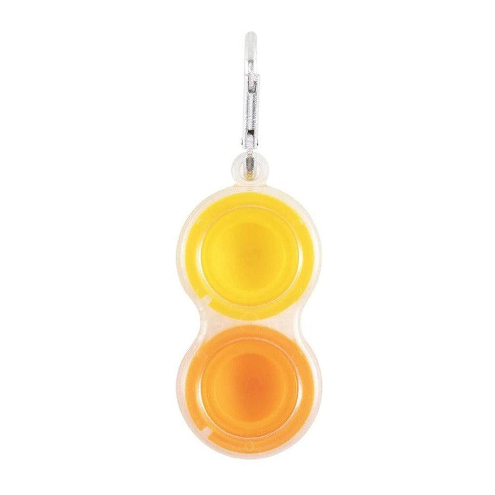 Yellow & Orange Clear Simpl Dimpl-Fat Brain Toy Co.-The Red Balloon Toy Store
