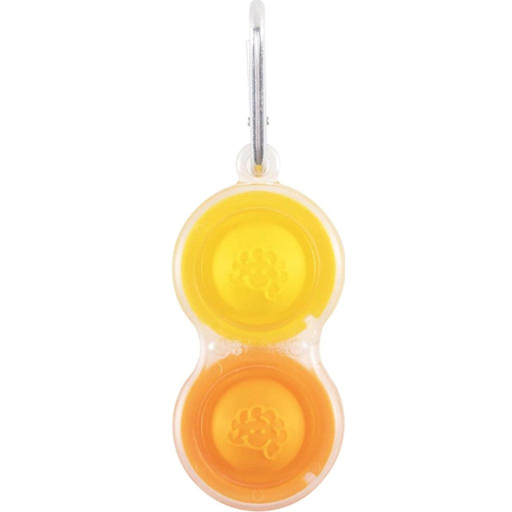 Yellow & Orange Clear Simpl Dimpl-Fat Brain Toy Co.-The Red Balloon Toy Store