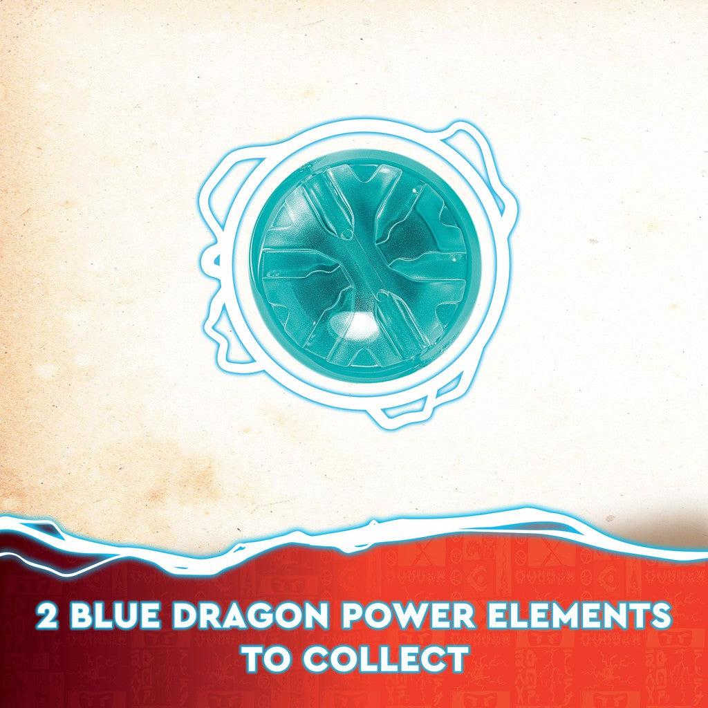 2 blue dragon power elements to collect