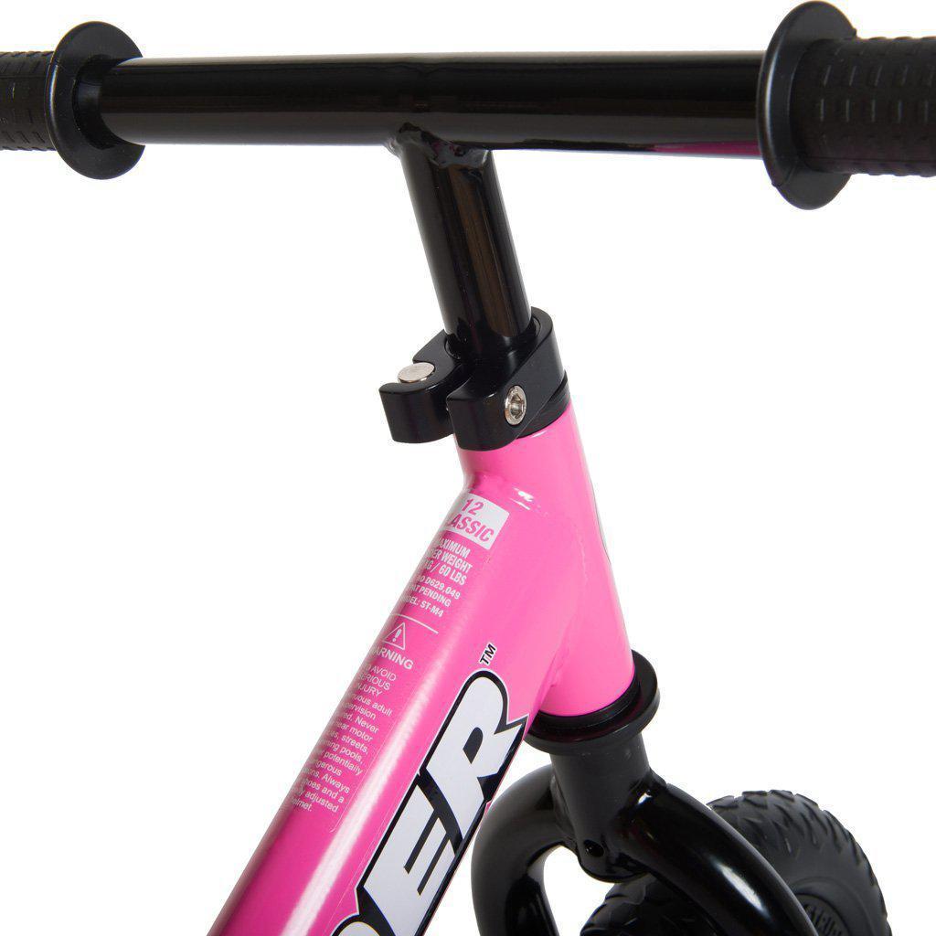 12 Classic Balance Bike - Pink-Strider-The Red Balloon Toy Store