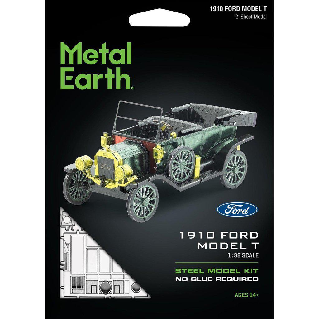 1910 Ford Model T-Metal Earth-The Red Balloon Toy Store