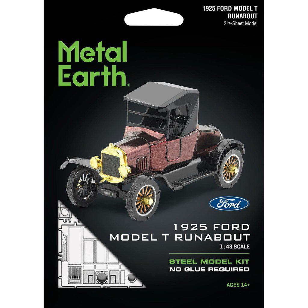 1925 Ford Model T Runabout-Metal Earth-The Red Balloon Toy Store