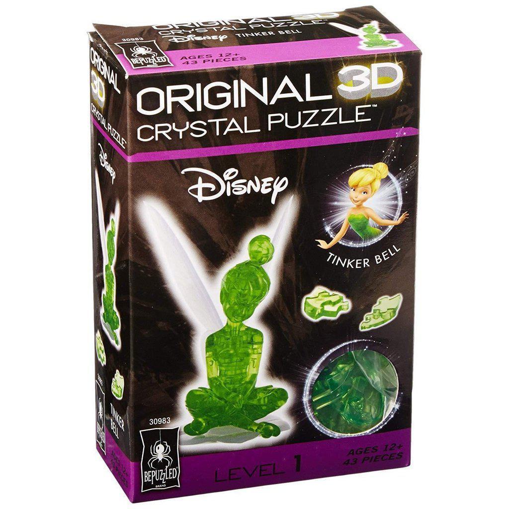 3D Crystal Puzzle - Tinker Bell-University Games-The Red Balloon Toy Store