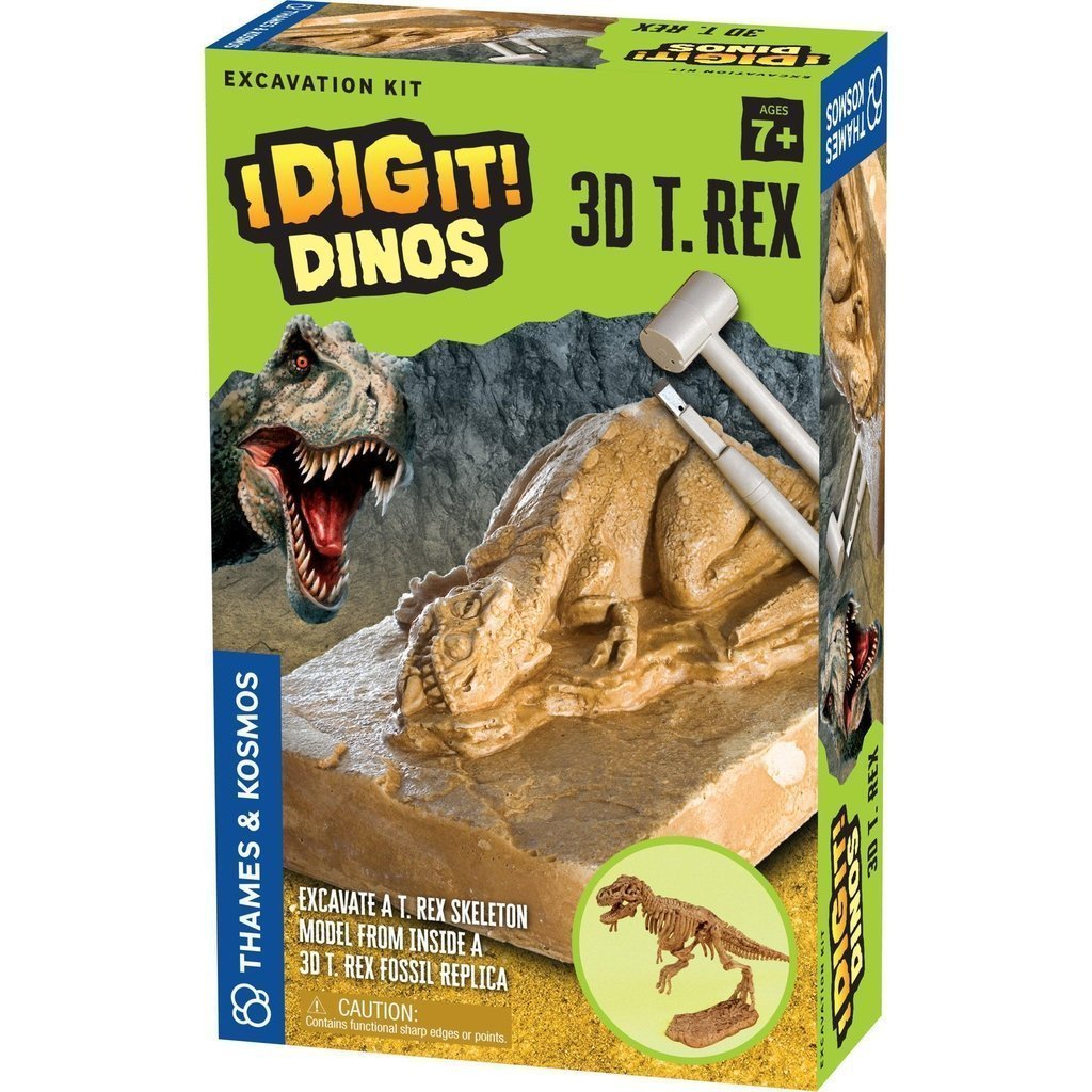 3D T. Rex Excavation Kit-Thames & Kosmos-The Red Balloon Toy Store