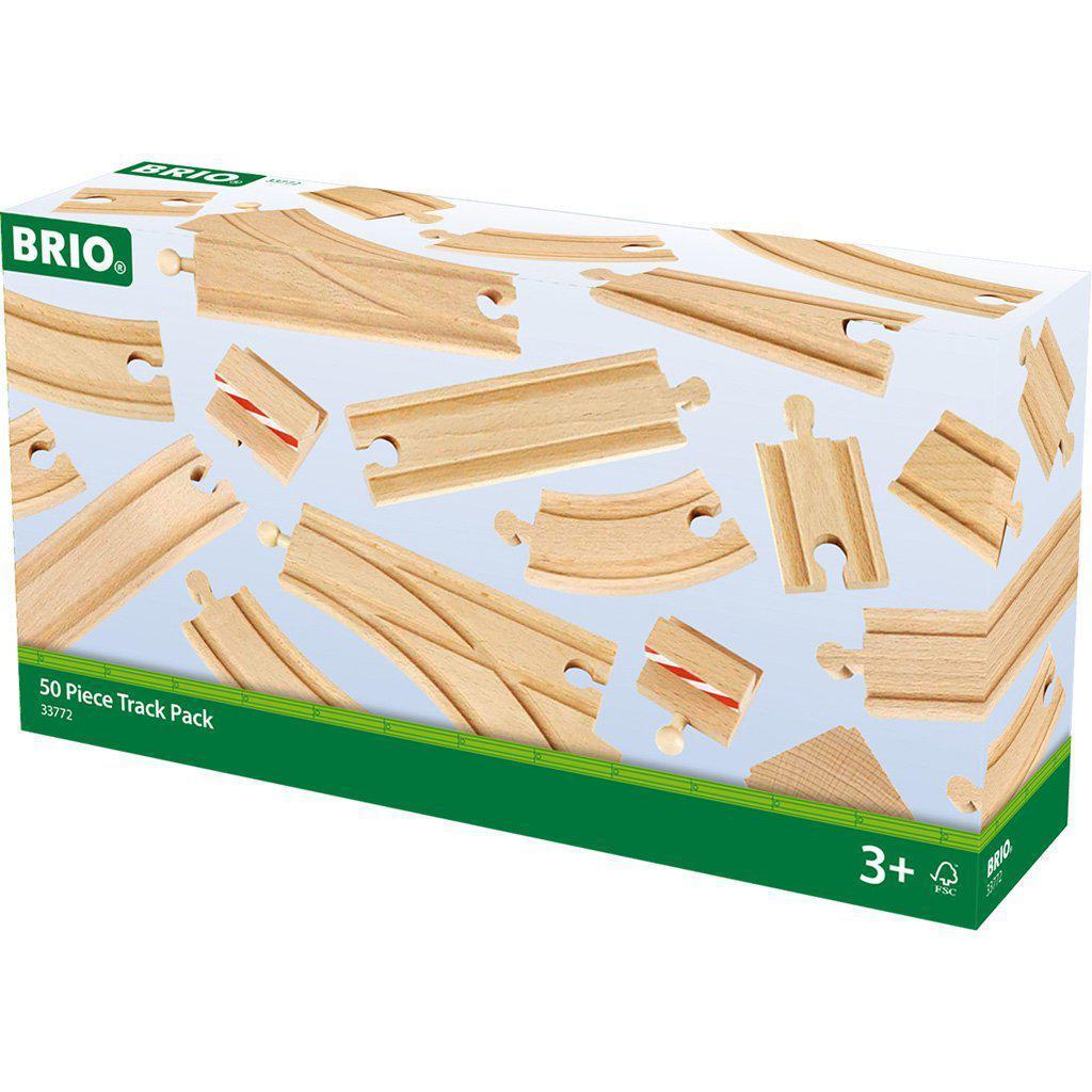 50 Piece Track Pack-Brio-The Red Balloon Toy Store