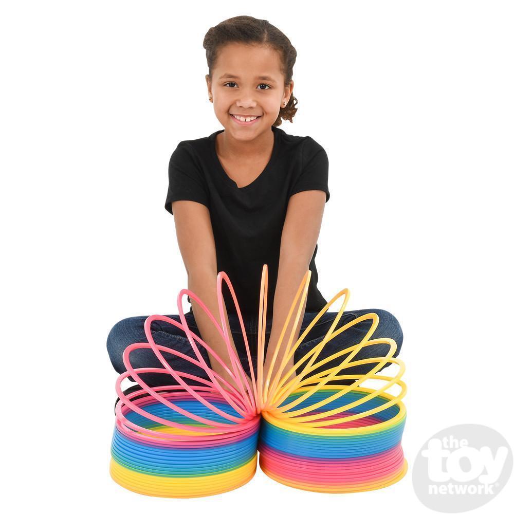 6" (150mm) Jumbo Rainbow Coil Spring-The Toy Network-The Red Balloon Toy Store