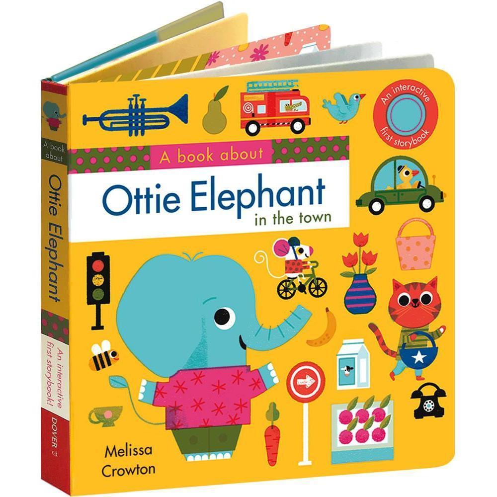 A book about Ottie Elephant in the town-Dover Publications-The Red Balloon Toy Store