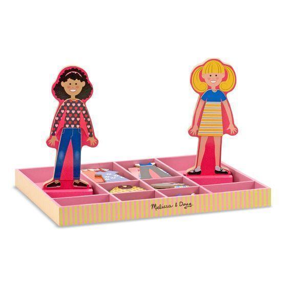 Abby & Emma Magnetic Dress-Up-Melissa & Doug-The Red Balloon Toy Store