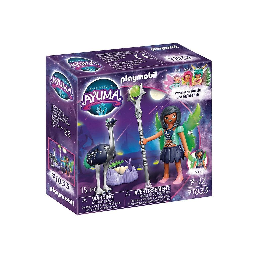 Image of the packaging for the Moonfairy with Soul Animal play set. On the front of the box is a picture of the included pieces in the set.