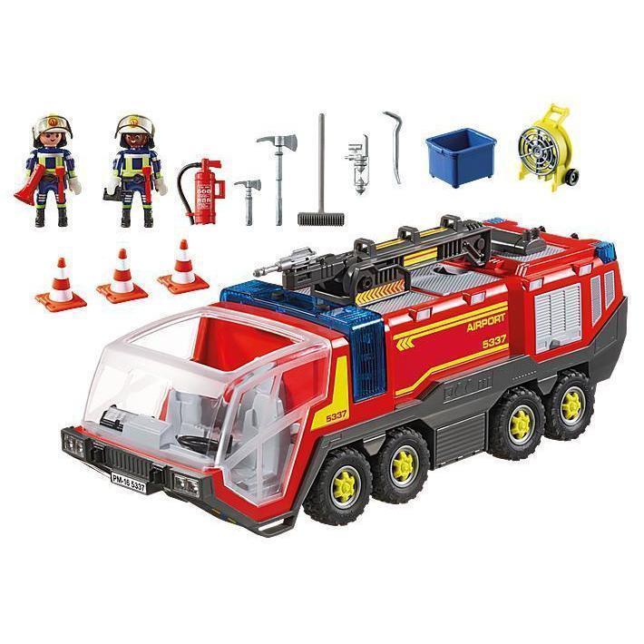 Airport Fire Engine with Lights & Sound - Playmobil – The Red Balloon Store