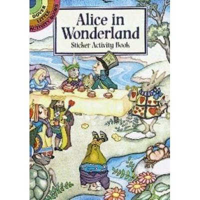 Alice in Wonderland Sticker Activity Book-Dover Publications-The Red Balloon Toy Store