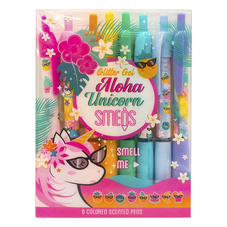 Aloha Unicorn Glitter Gel Smens-Scentco-The Red Balloon Toy Store