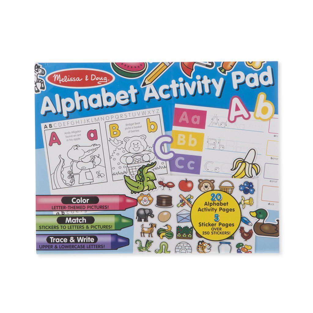 Alphabet Activity Pad-Melissa & Doug-The Red Balloon Toy Store