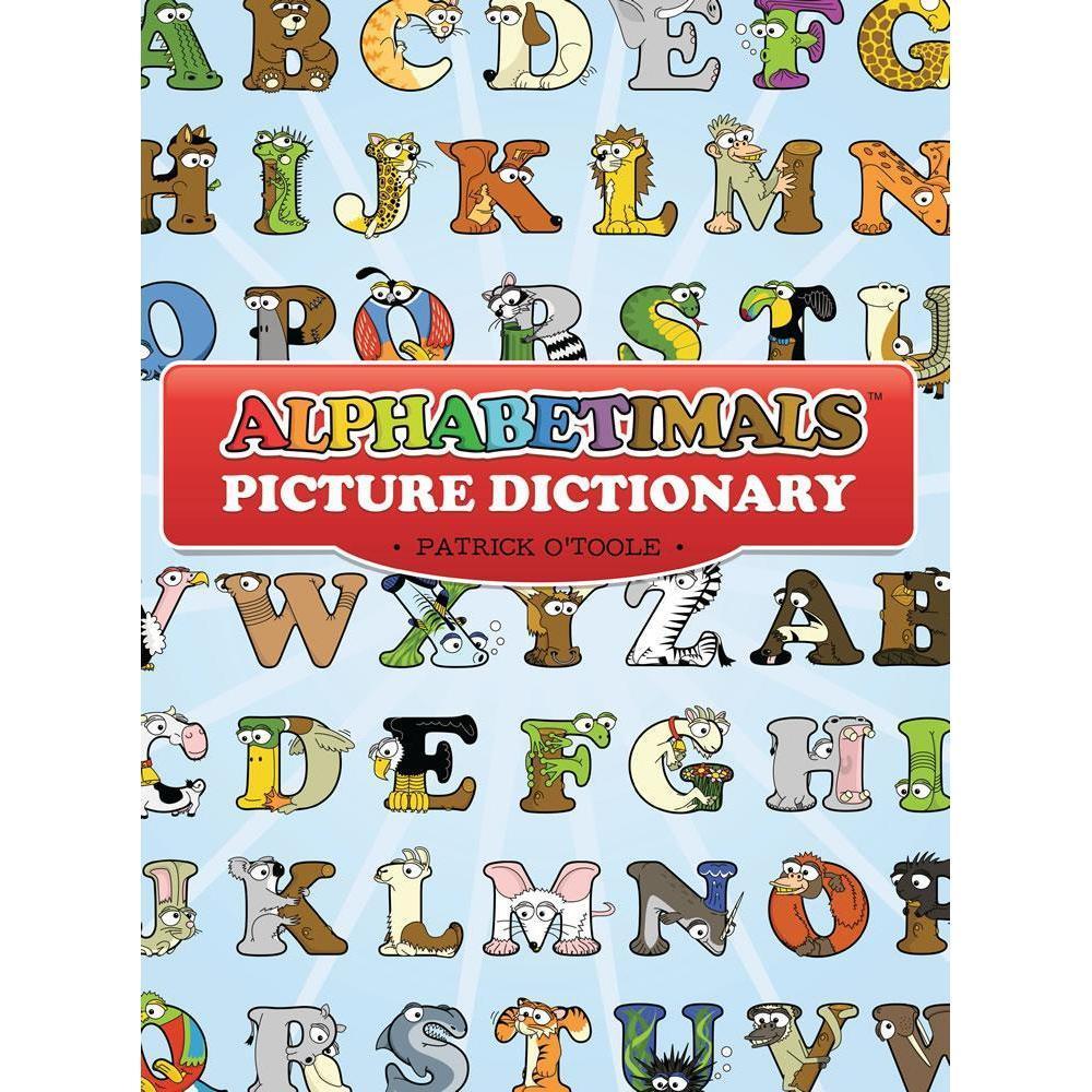 Alphabetimals Picture Dictionary-Dover Publications-The Red Balloon Toy Store