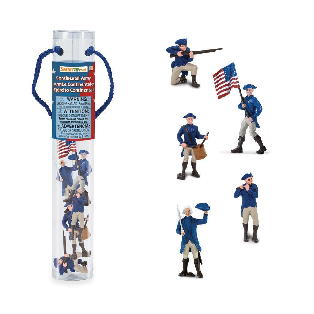 American Revolutionary War Continental Army Toob-Safari Ltd-The Red Balloon Toy Store