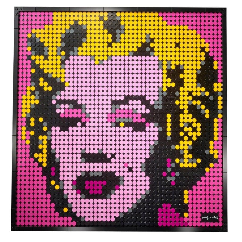 Andy Warhol's Marilyn Monroe-LEGO-The Red Balloon Toy Store