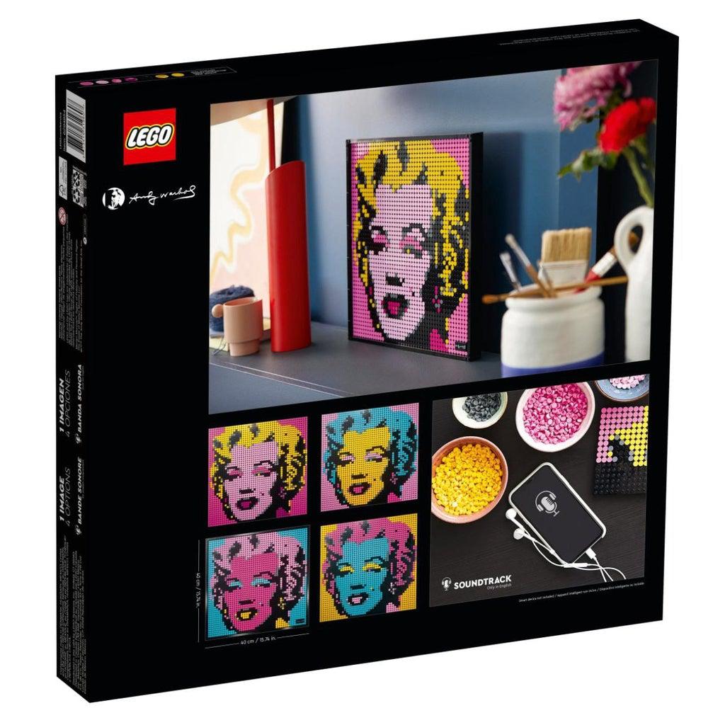 Andy Warhol's Marilyn Monroe-LEGO-The Red Balloon Toy Store