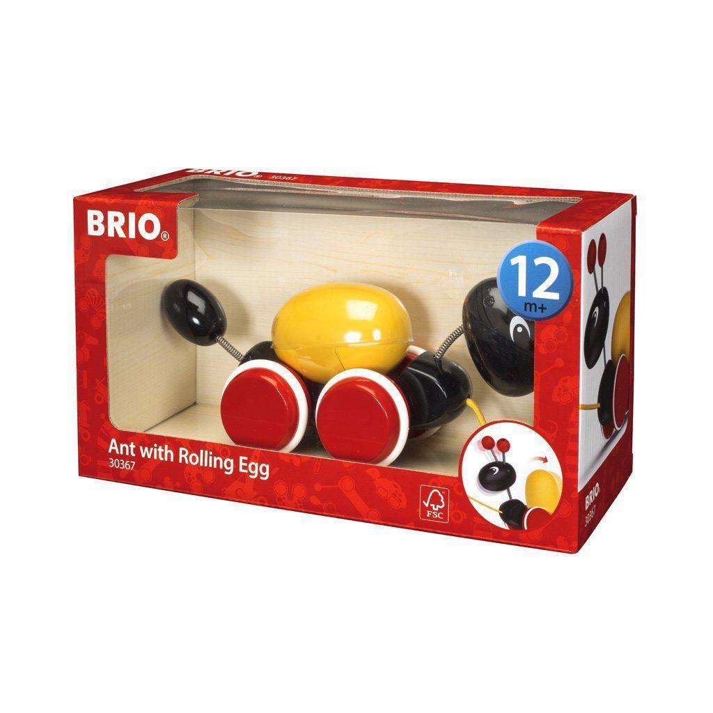 Ant with Rolling Egg-Brio-The Red Balloon Toy Store