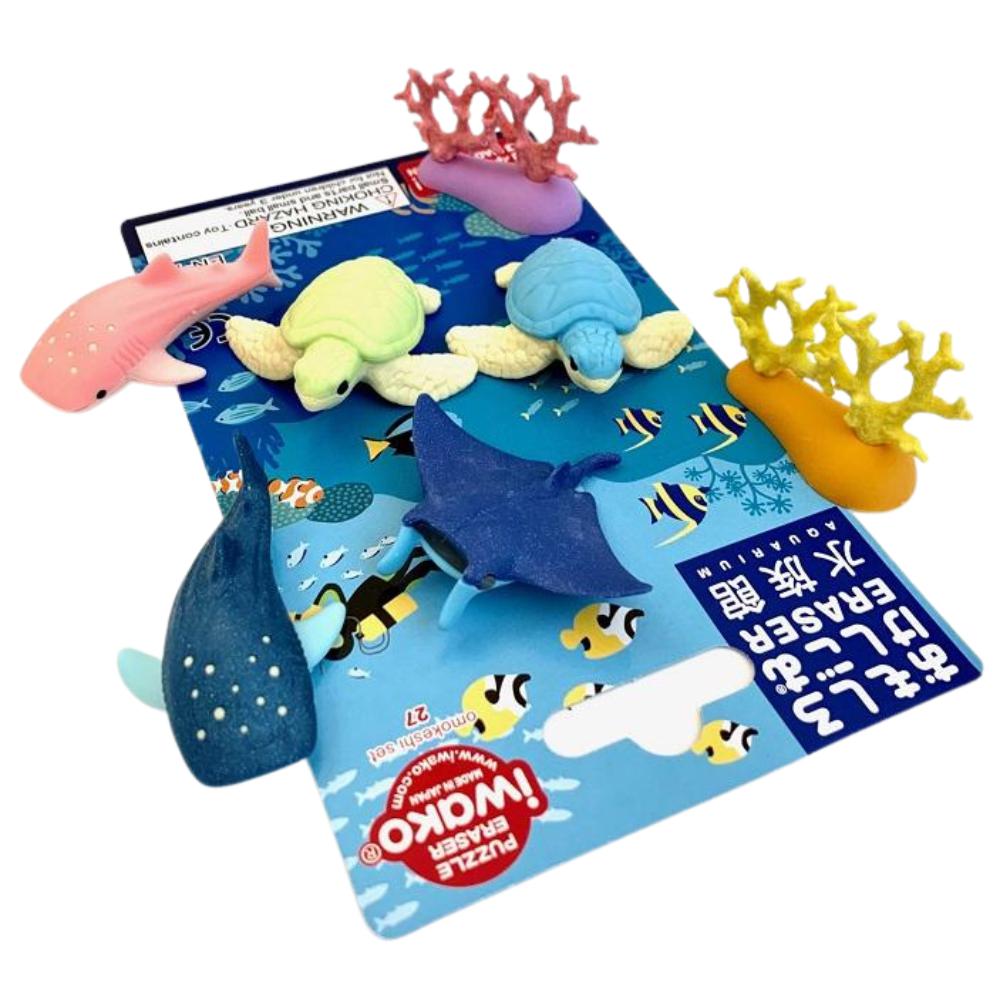 Aquarium Erasers-Iwako-The Red Balloon Toy Store