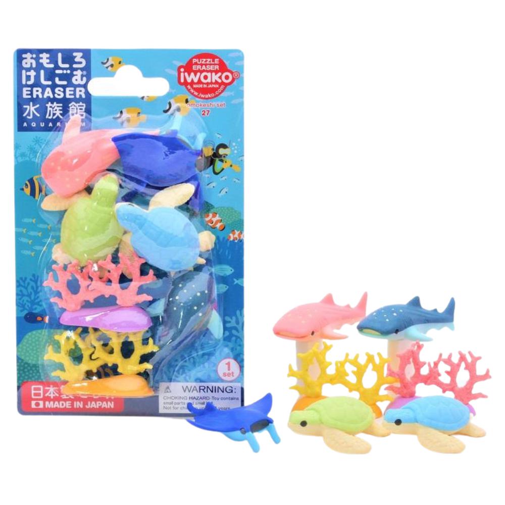 Aquarium Erasers-Iwako-The Red Balloon Toy Store