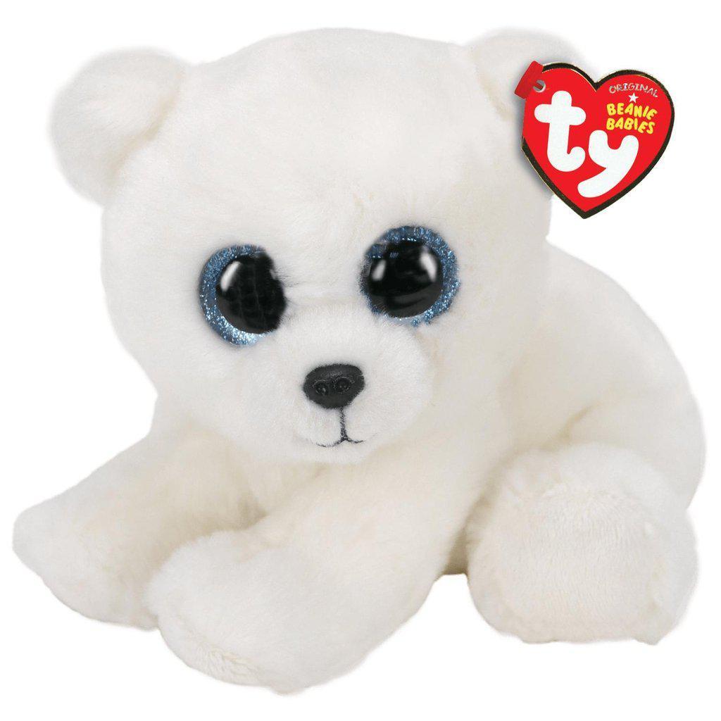 Ari - Small White Bear-Ty-The Red Balloon Toy Store