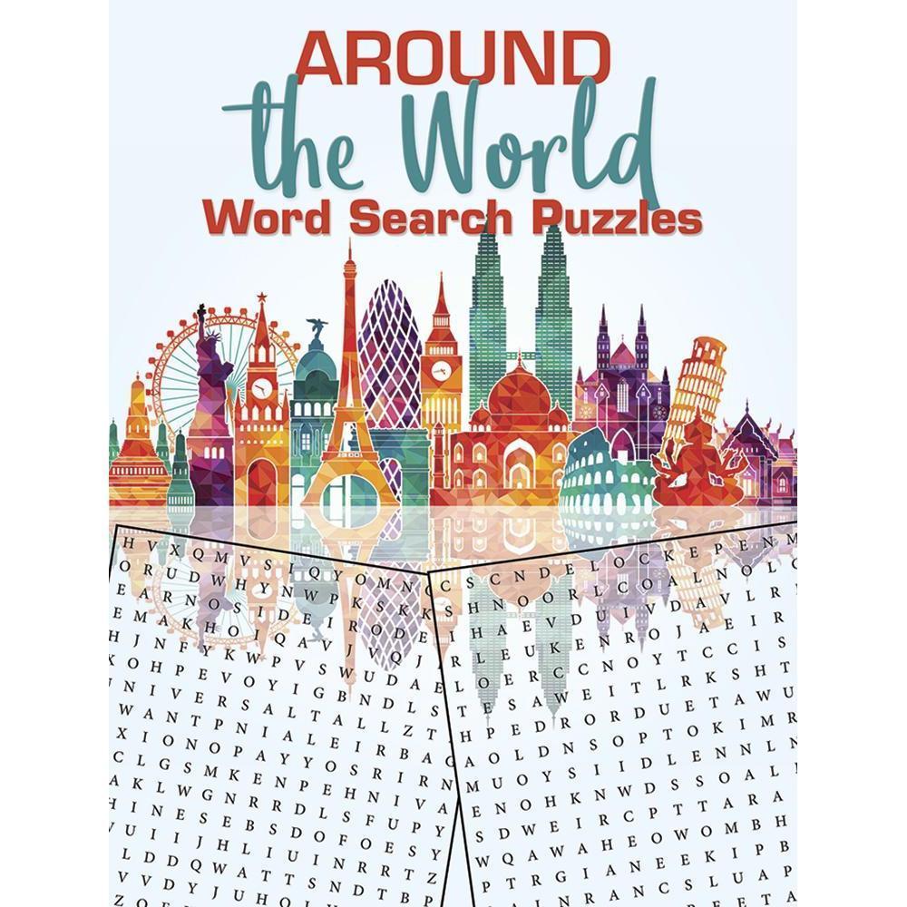 Around the World Word Search Puzzles-Dover Publications-The Red Balloon Toy Store
