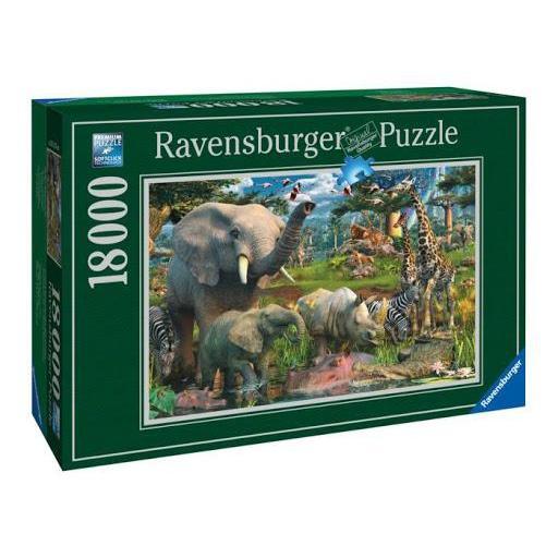 At the Waterhole-Ravensburger-The Red Balloon Toy Store