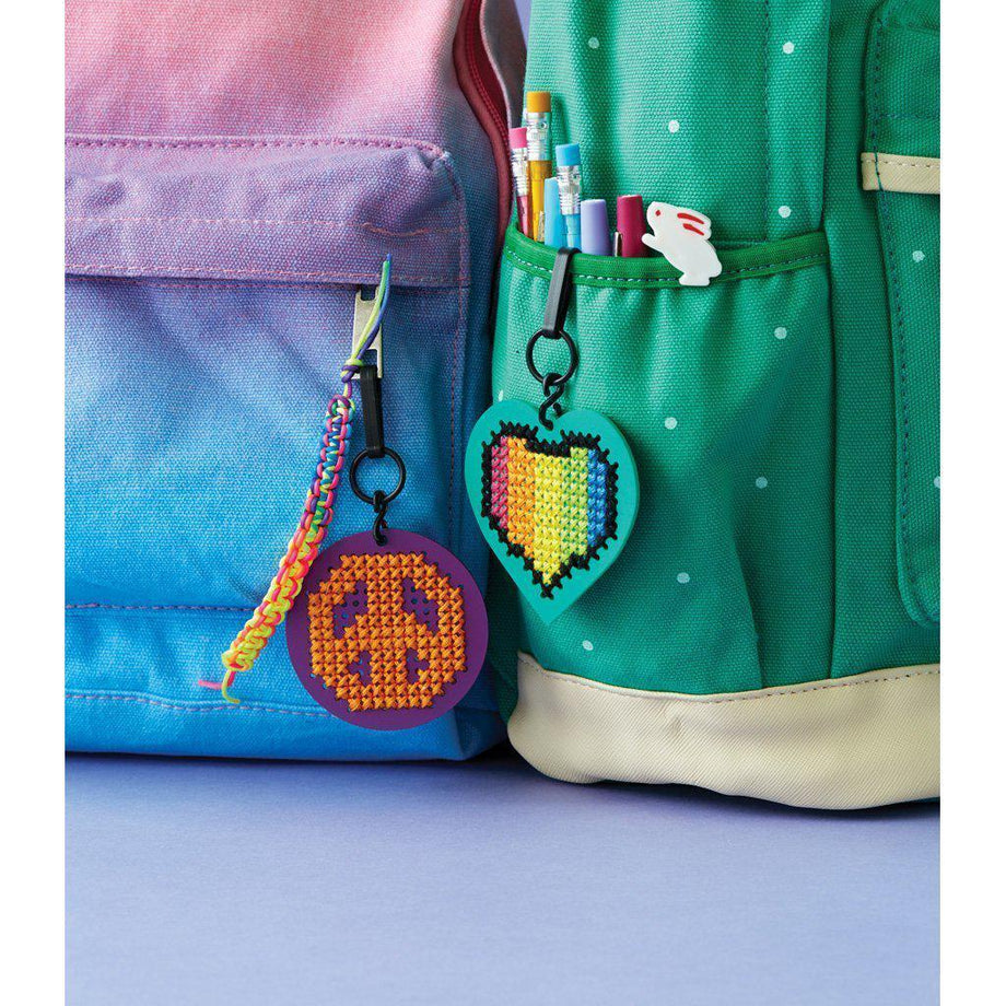 Heart Shaped Keyring Charm For Handbag Tote Purse Backpack Bag Car