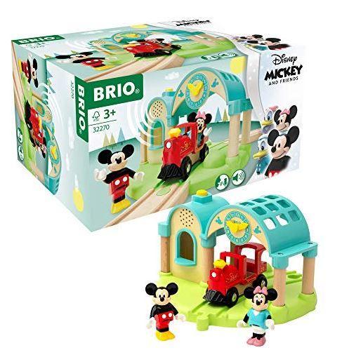 BRIO Mickey Mouse Train Station-Brio-The Red Balloon Toy Store