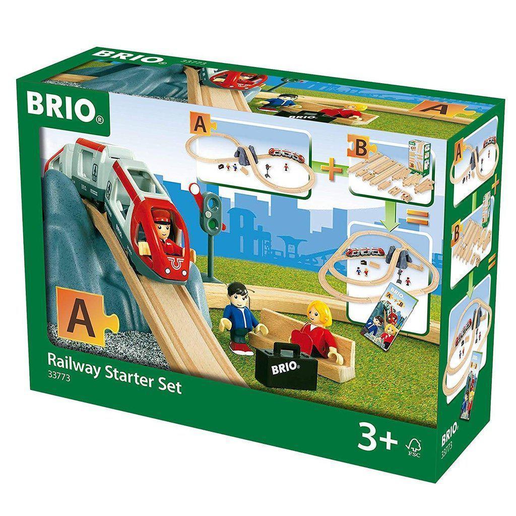 BRIO Railway Starter Set-Brio-The Red Balloon Toy Store