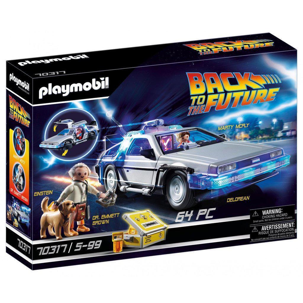 Back to the Future DeLorean Playset-Playmobil-The Red Balloon Toy Store