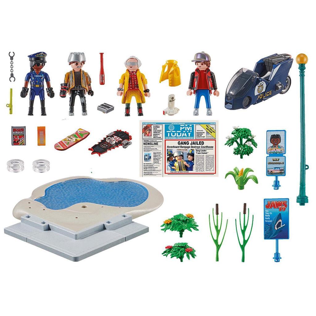 Back to the Future Pt. II Hoverboard Chase-Playmobil-The Red Balloon Toy Store